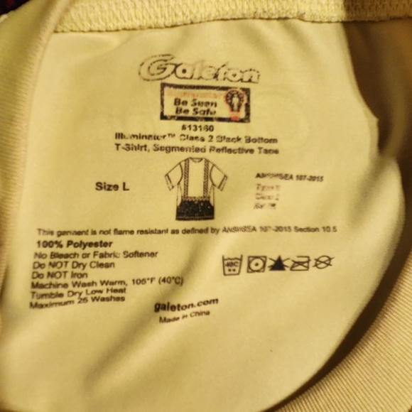 3 hivis work shirts - Picture 2 of 3